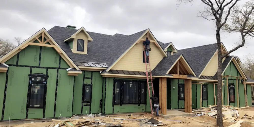 Roofing & Exterior Installation completed by Hall of Fame Construction