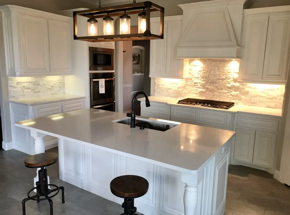 Kitchen & Cabinetry Renovation completed by Hall of Fame Construction